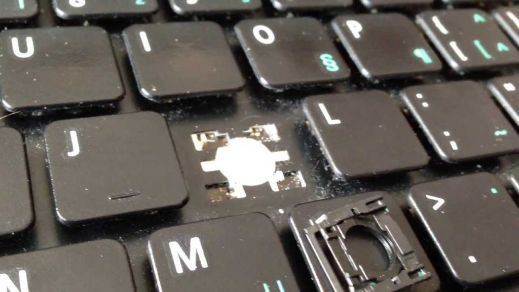 Teclado roto en Alicante